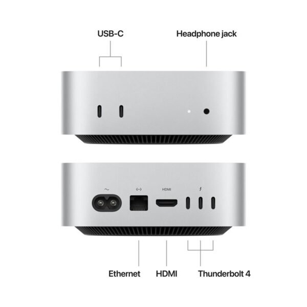 Apple Mac mini | Apple M4 10-Core Chip, 16GB Unified RAM, 256GB SSD, 10-Core GPU